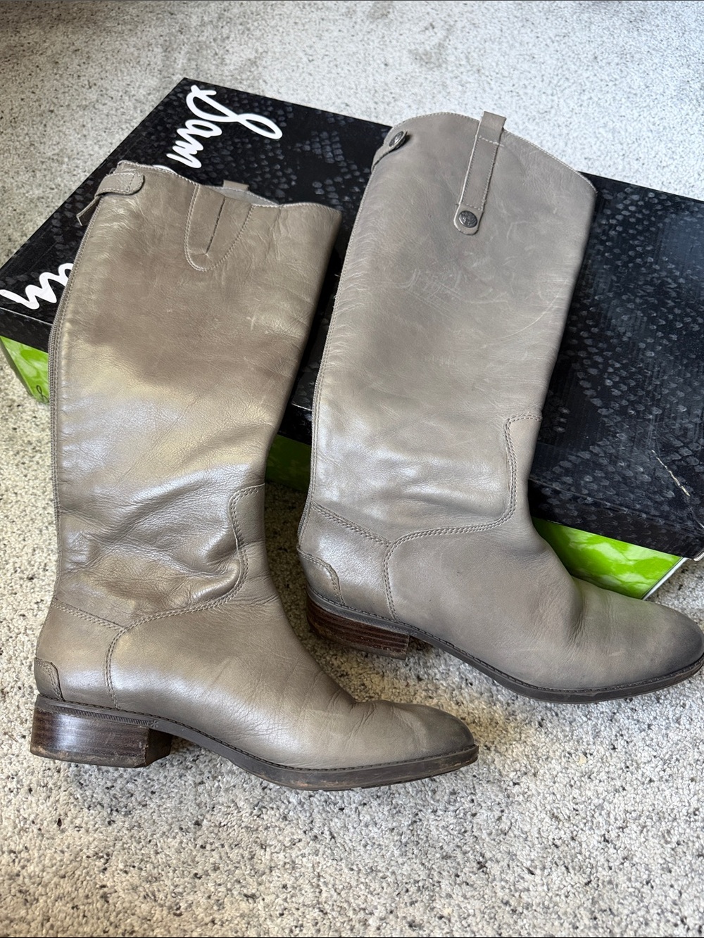 Sam Edelman Grey Boot - Picture 2 of 6